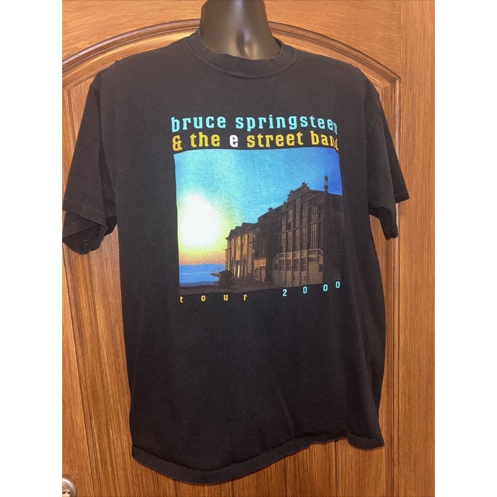 Vintage 2000 Bruce Springsteen & The e Street Band All Sport 100 Cotton T Shirt.